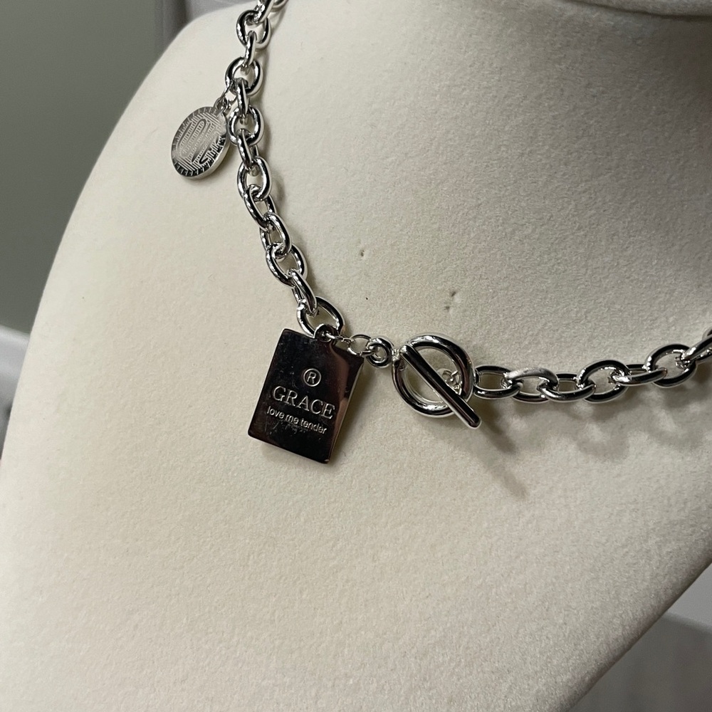 Grace & Love Silver Chain Necklace